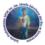 Logo szkoły SZKOŁA PODSTAWOWA STOWARZYSZENIA PRZYJACIÓŁ SZKÓŁ KATOLICKICH IM. ŚW. JÓZEFA SANCHEZA DEL RIOW SINIARZEWIE
