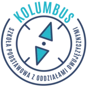 Логотип школы SZKOŁA PODSTAWOWA KOLUMBUS Z ODDZIAŁAMI DWUJĘZYCZNYMI