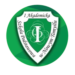 Logo szkoły I AKADEMICKA SZKOLA PODSTAWOWA W NOWYM TOMYŚLU