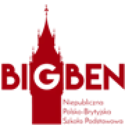 Logo szkoły "BIG BEN" NIEPUBLICZNA POLSKO-BRYTYJSKA SZKOŁA PODSTAWOWA IM. GENERAŁA WŁADYSŁAWA ANDERSA