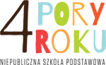 Логотип школы NIEPUBLICZNA SZKOŁA PODSTAWOWA "4 PORY ROKU" SZKOŁA TWÓRCZA I JĘZYKÓW OBCYCH
