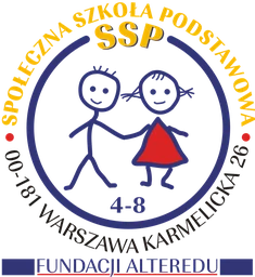 Logo szkoły SPOŁECZNA SZKOŁA PODSTAWOWA FUNDACJI "ALTEREDU"
