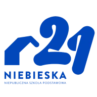 Логотип школы Niepubliczna Szkoła Podstawowa Niebieska 21
