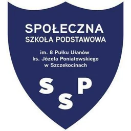 Logo szkoły SPOŁECZNA SZKOŁA PODSTAWOWA IM. 8 PUŁKU UŁANÓW KS. JÓZEFA PONIATOWSKIEGO